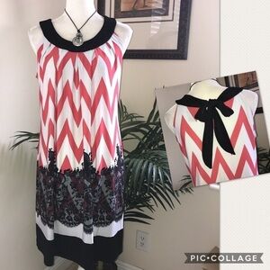 2/$25 En Focus Stretch Jersey Sleeveless Sheath Dress.